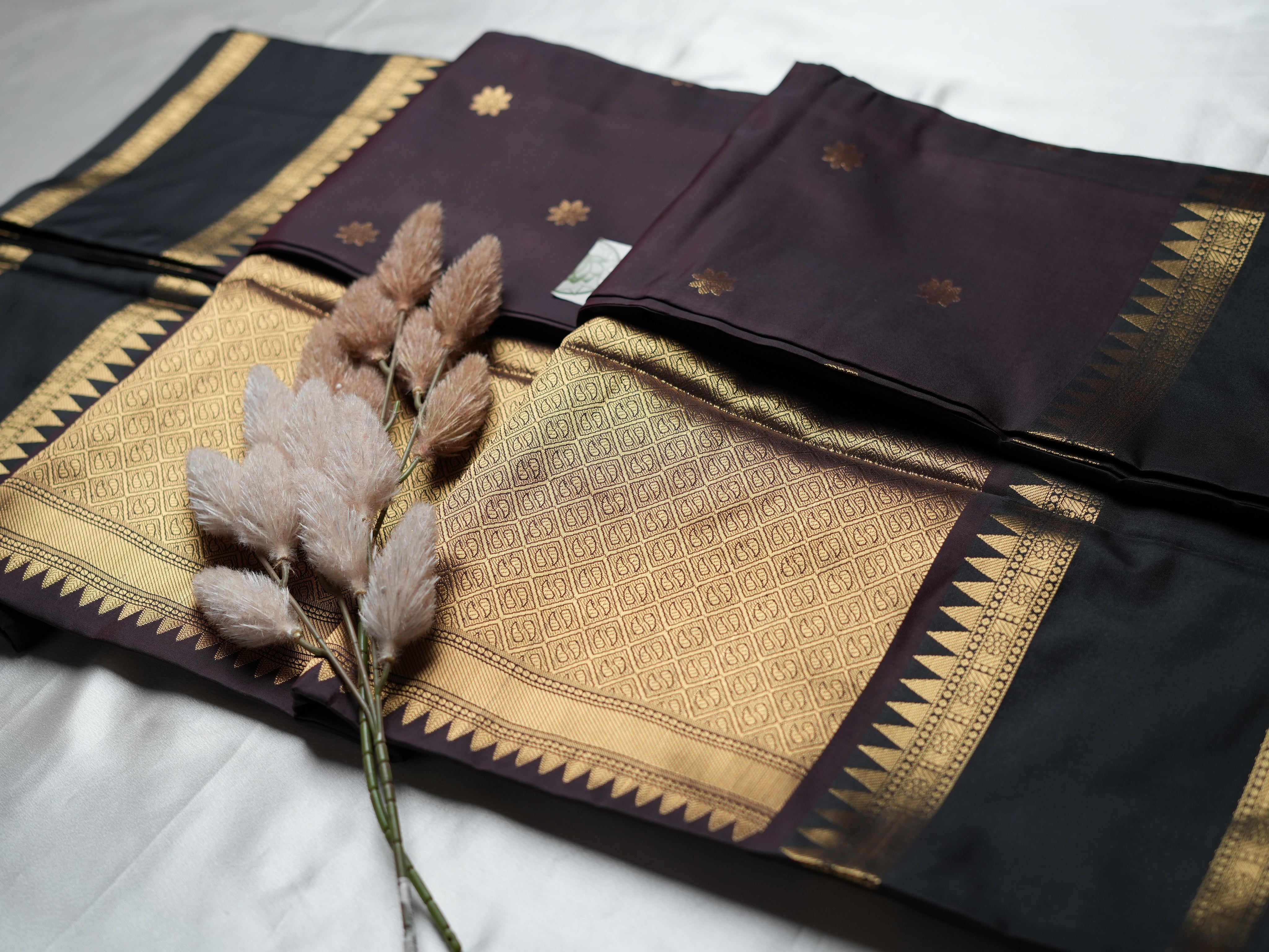 Royal Elegance: Banarasi Katan Semi-Soft Silk Saree