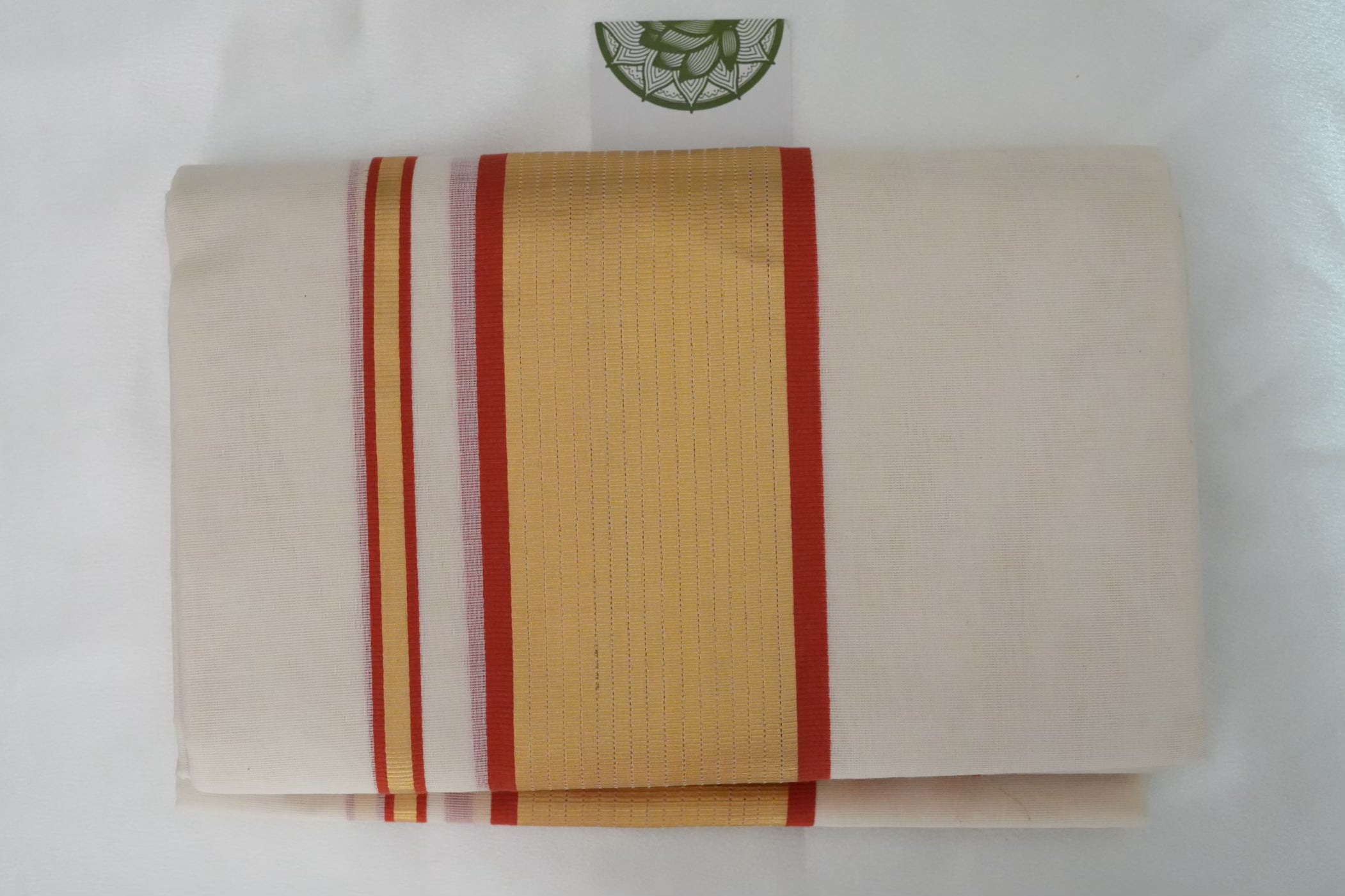 Premium Balaramapuram Unakkapavu Pure Cotton Handloom Set Mundu