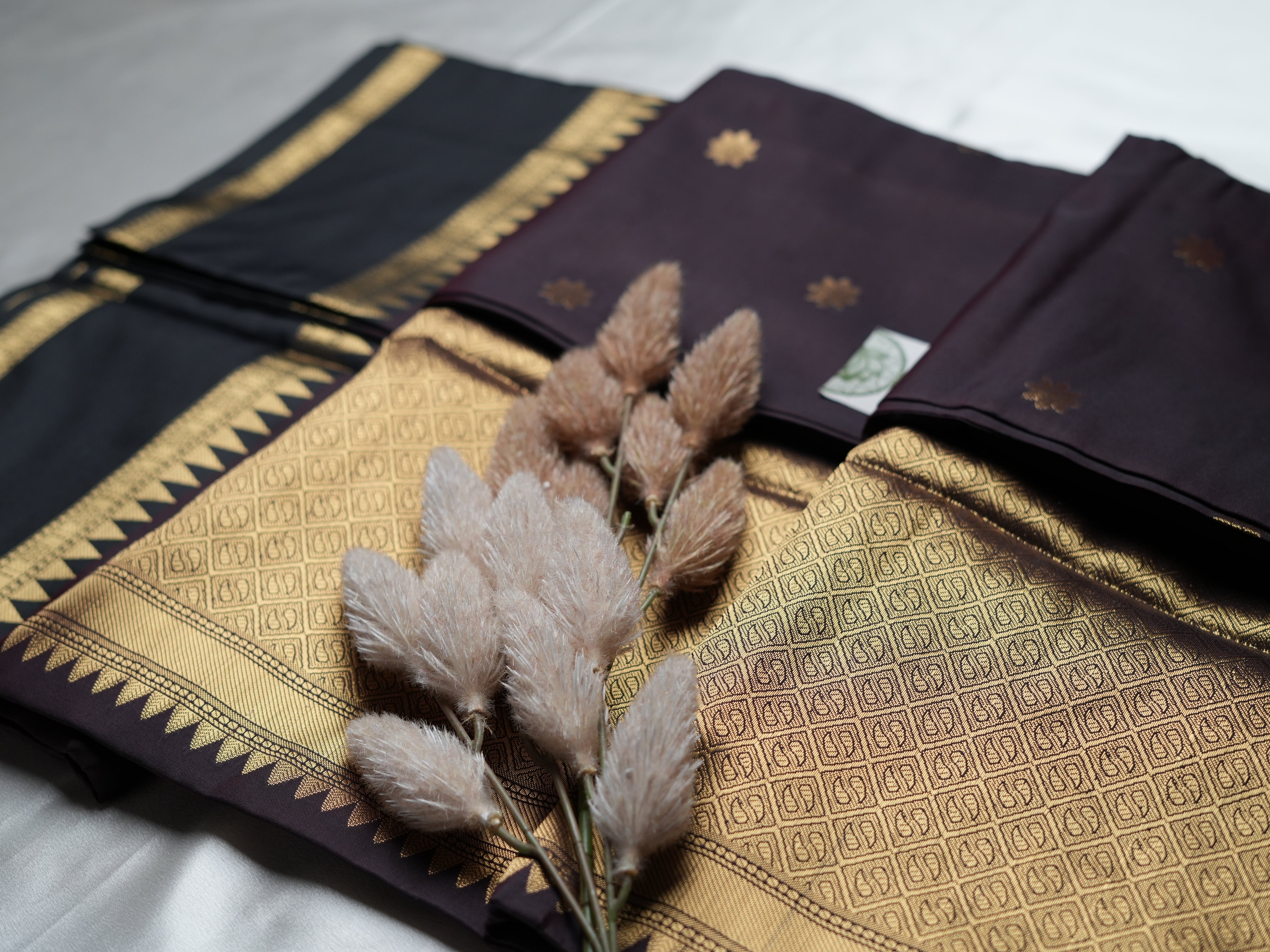 Royal Elegance: Banarasi Katan Semi-Soft Silk Saree - SAROYA