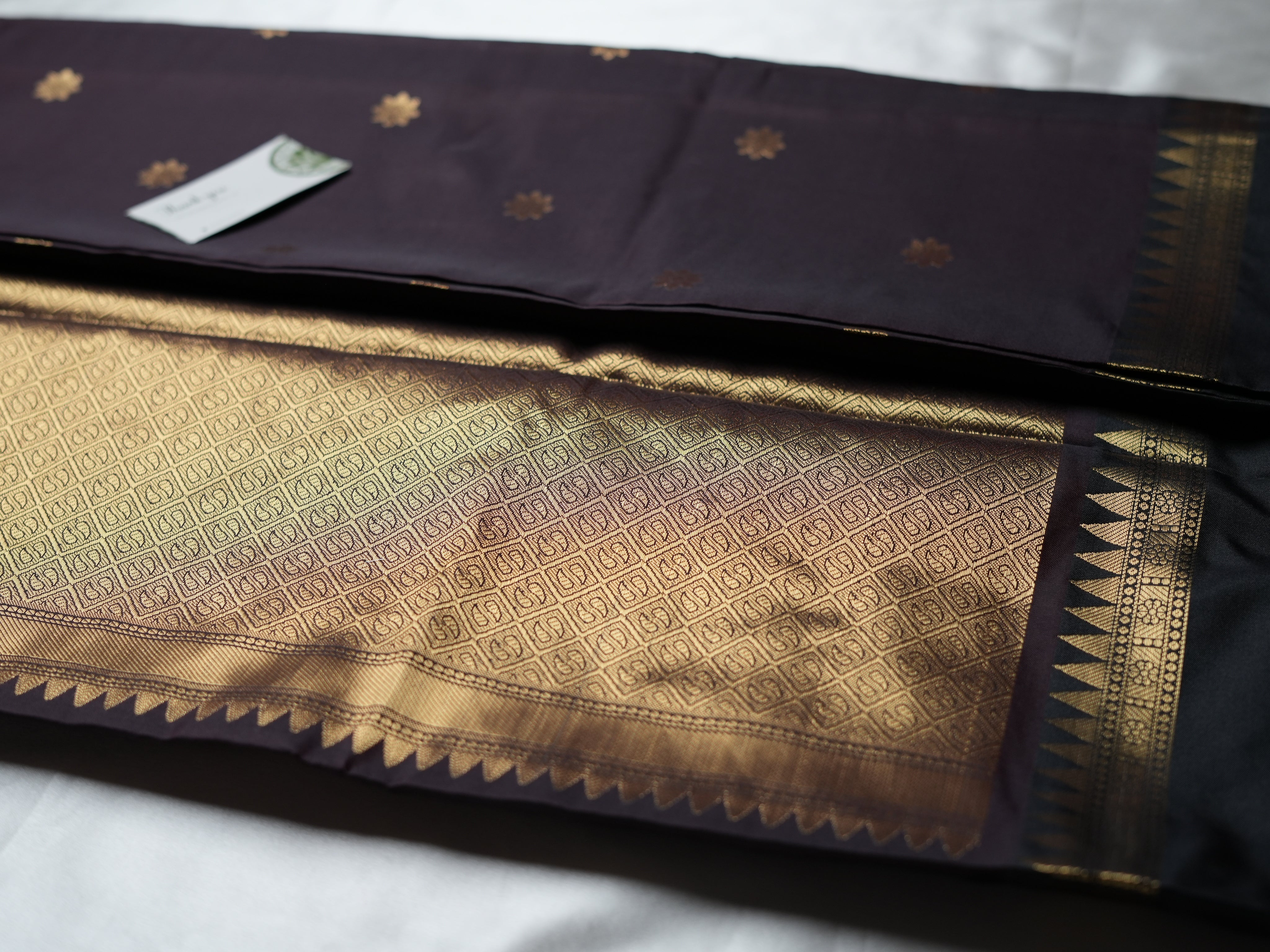Royal Elegance: Banarasi Katan Semi-Soft Silk Saree - SAROYA